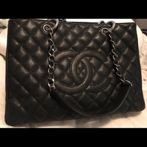 Black Chanel Tote
